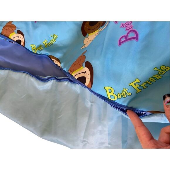 Idea Nuova Guilty of Cute Puppy Sleeping Bag Kids Camping Travel Vacation - Picture 6 of 11